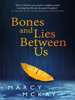 cover image of Bones and Lies Between Us